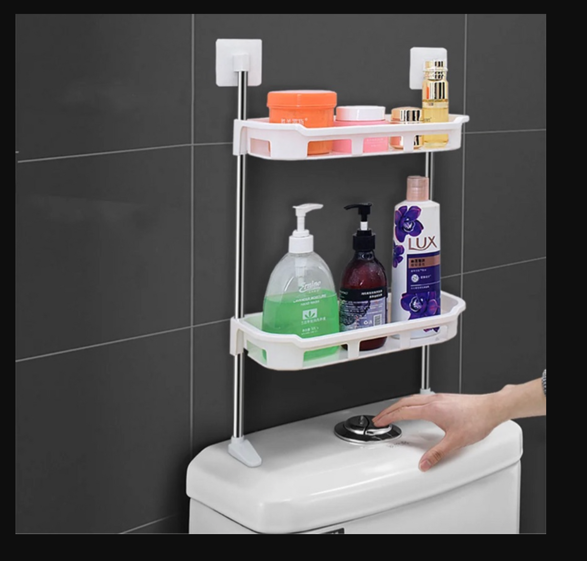 Organizador de Baño 2 Niveles sin Perforación