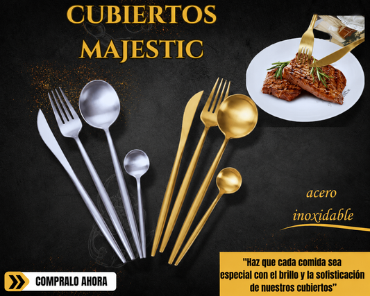 Juego de Cubiertos Premium 24 Piezas – Acero Inoxidable