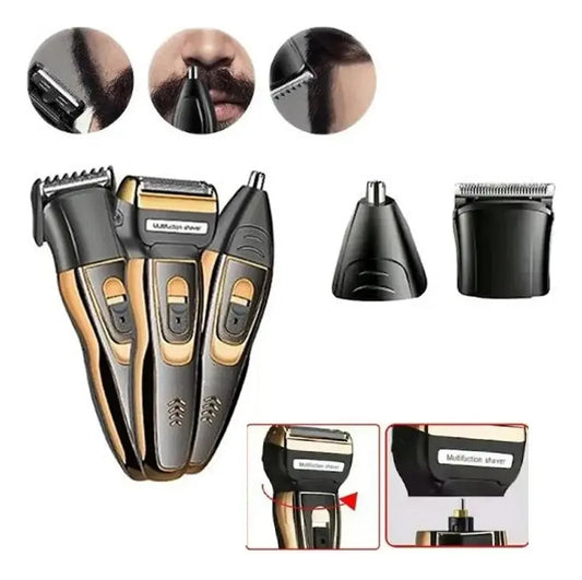 Combo Máquina de Afeitar 3 en 1 + Bolso Antirrobo